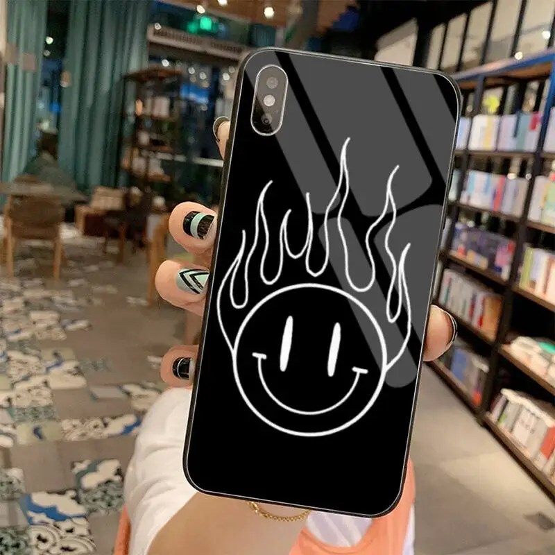 Мягкий чехол для телефона HUAGETOP Flame Blaze Power Torch из закаленного стекла iPhone 11 Pro XR XS MAX 8X7