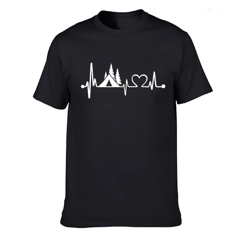 

Мужская свободная футболка с принтом, хлопковая Футболка с круглым вырезом и короткими рукавами, с рисунком, для лета, 2021