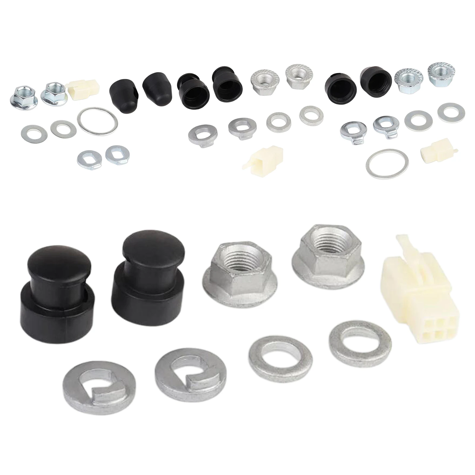 

1 комплект прочных моторных гайки для электровелосипеда, сменная крышка болта колеса с валом 12/14 мм для универсальных запчастей для велосип...