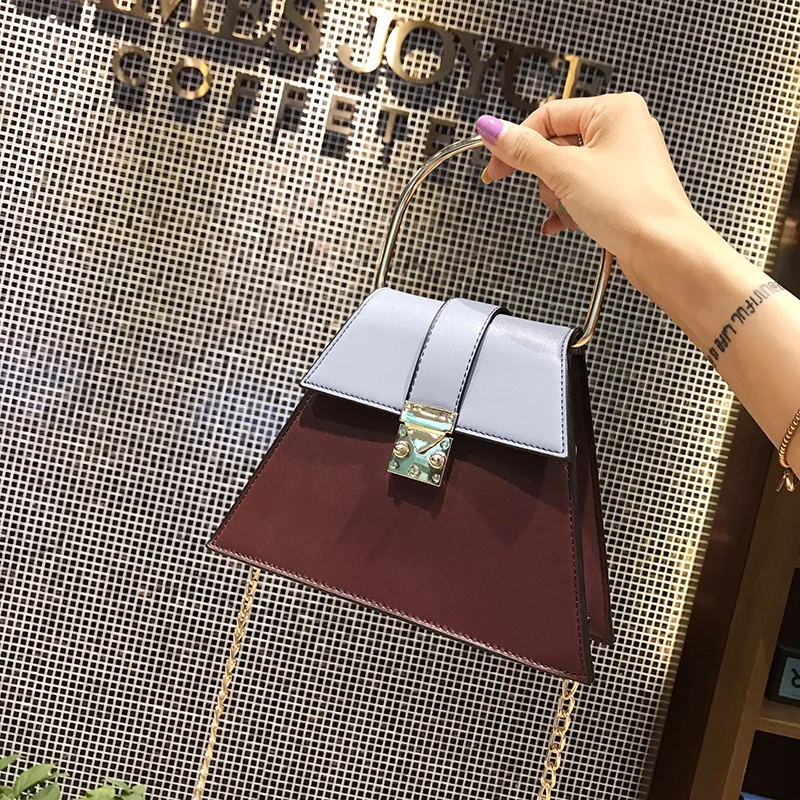 

2021 new trend crocodile pattern shoulder bag PU leather all-match buckle handbag small square bag fashion texture female bag