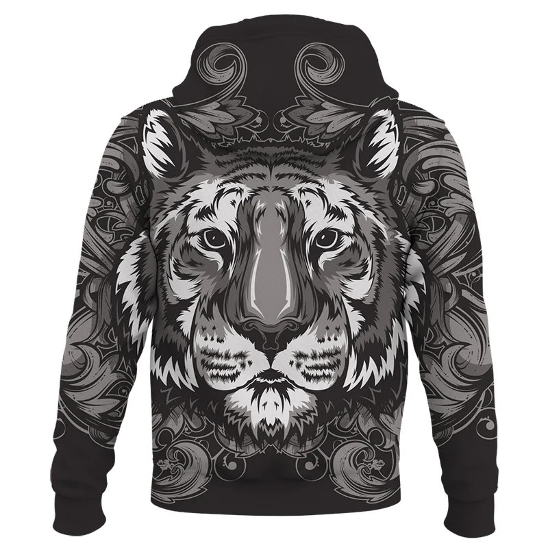 Мужской свитер с 3D-принтом черепа в стиле хип-хоп Осенний оригинальный мужской