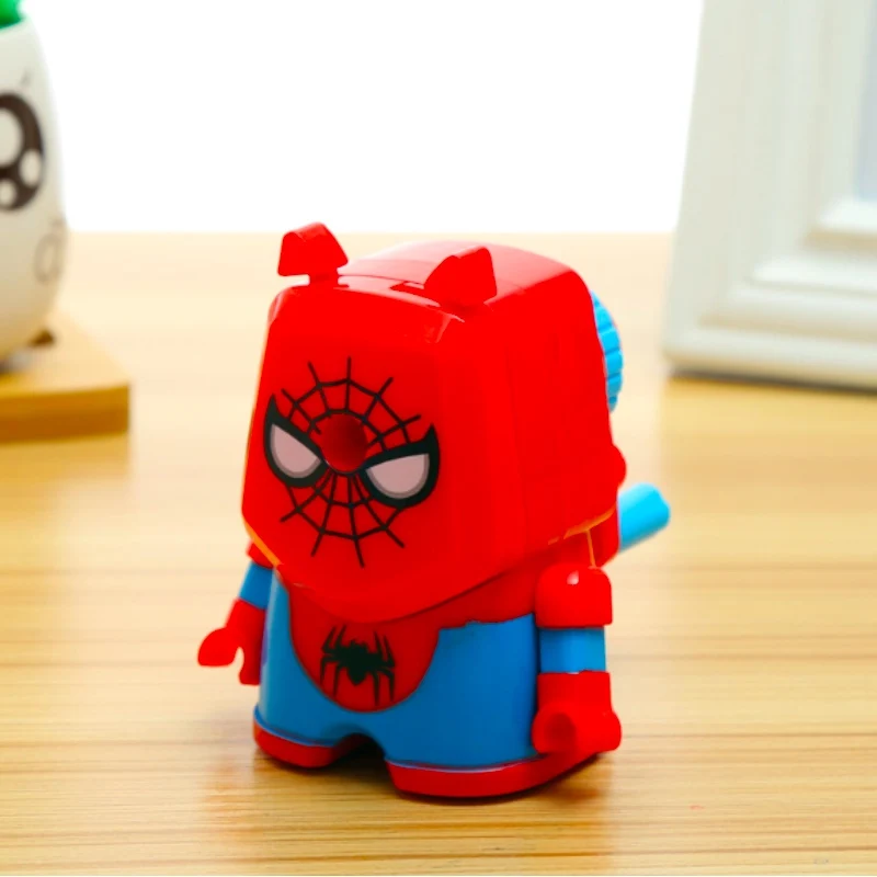Прекрасный мультфильм "Marvel" Бэтмен точилка для карандашей классический дизайн студента прекрасный рукоятка Механическая точилка для карандашей