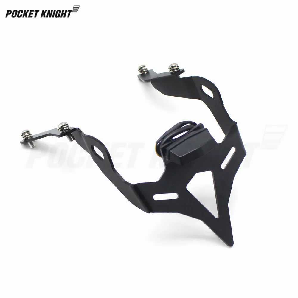 

Для HONDA CB650R CBR650R 2019 2020 CB650 CBR650 R держатель номерного знака мотоцикла светодиодный светильник ХВОСТ Tidy Fender Eliminator CNC