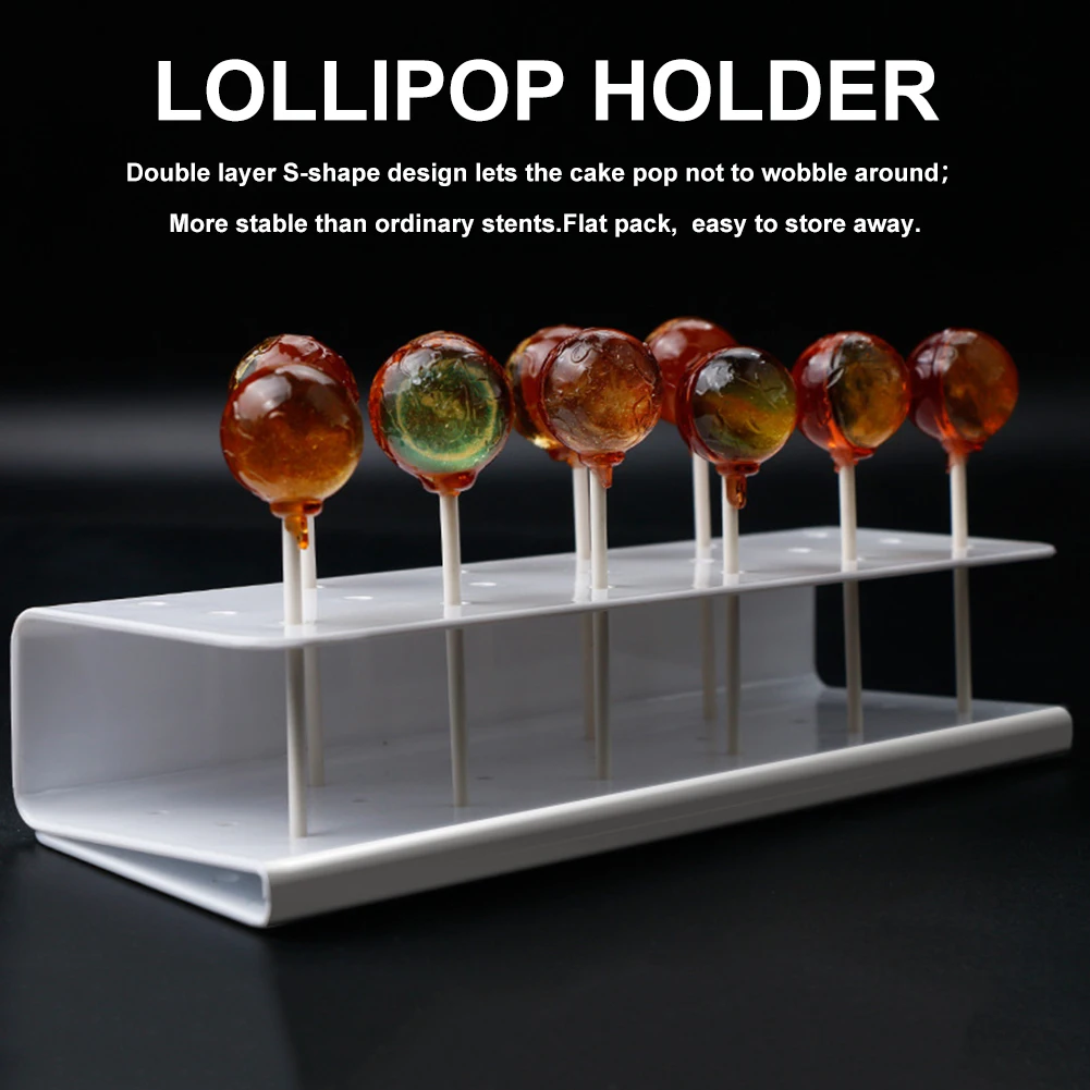 19 отверстий белый PP леденец дисплей Стенд Круглый всплывающая подставка для