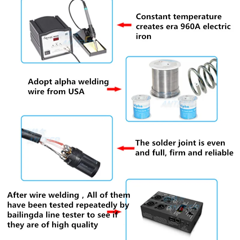 Высококачественный аудио Новый 8-канальный змеевидный кабель XLR многоканальный