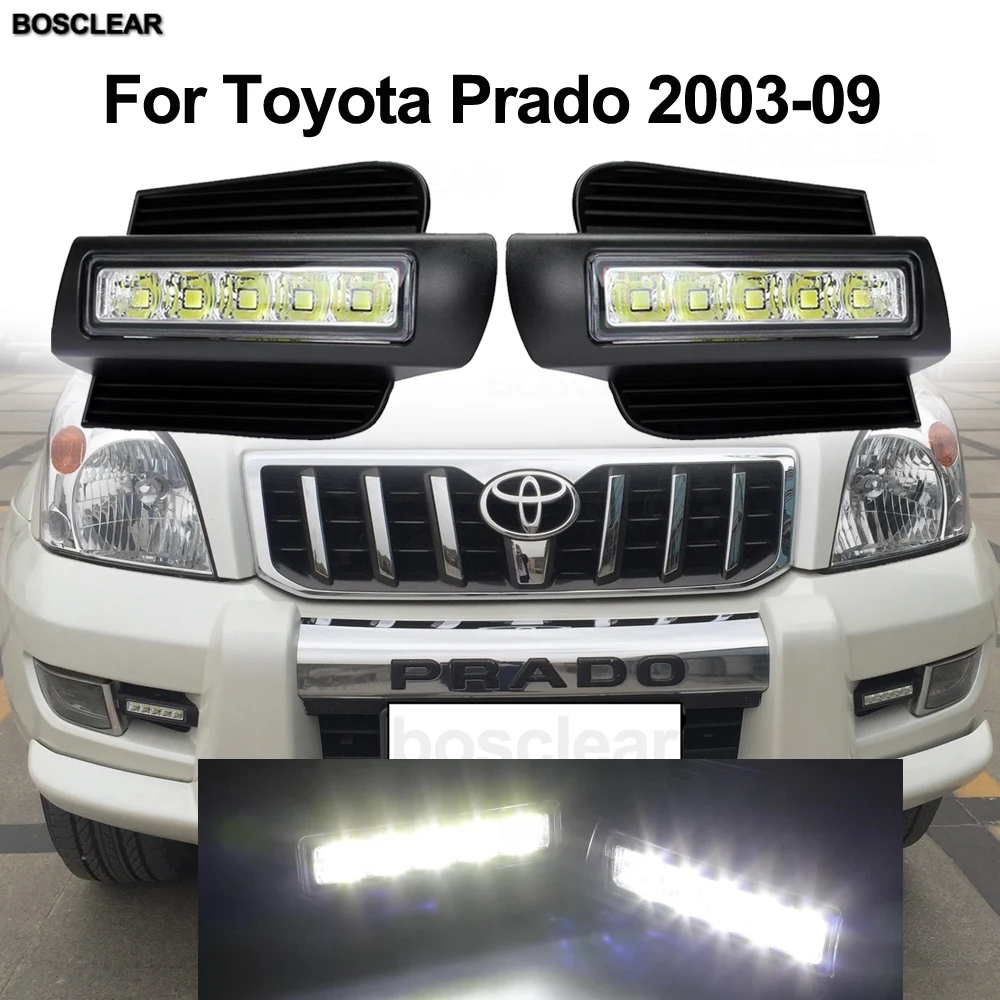 Комплект из 2 предметов Автомобильная проблесковая для Toyota Prado LC120 GRJ120 2003 ~ 2009
