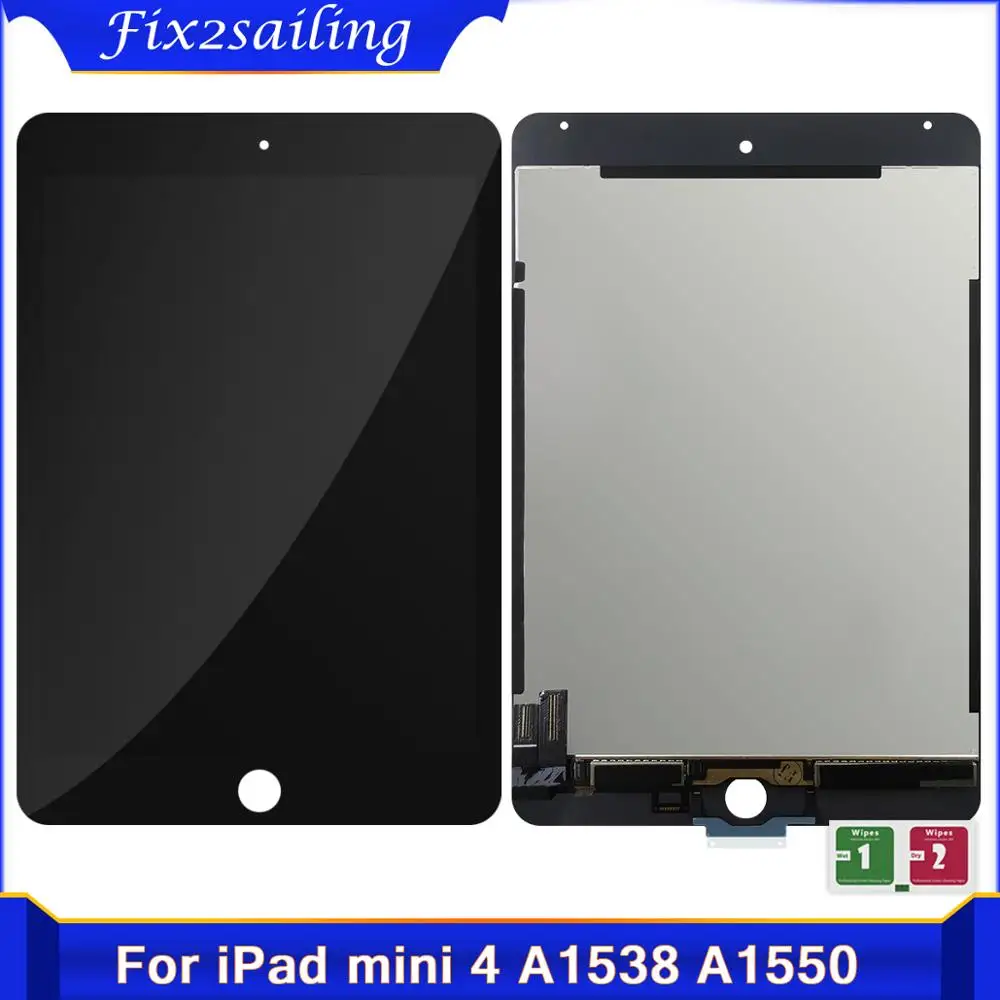 Для iPad mini 4 Mini4 A1538 A1550 ЖК дисплей сенсорный экран дигитайзер панель сборка