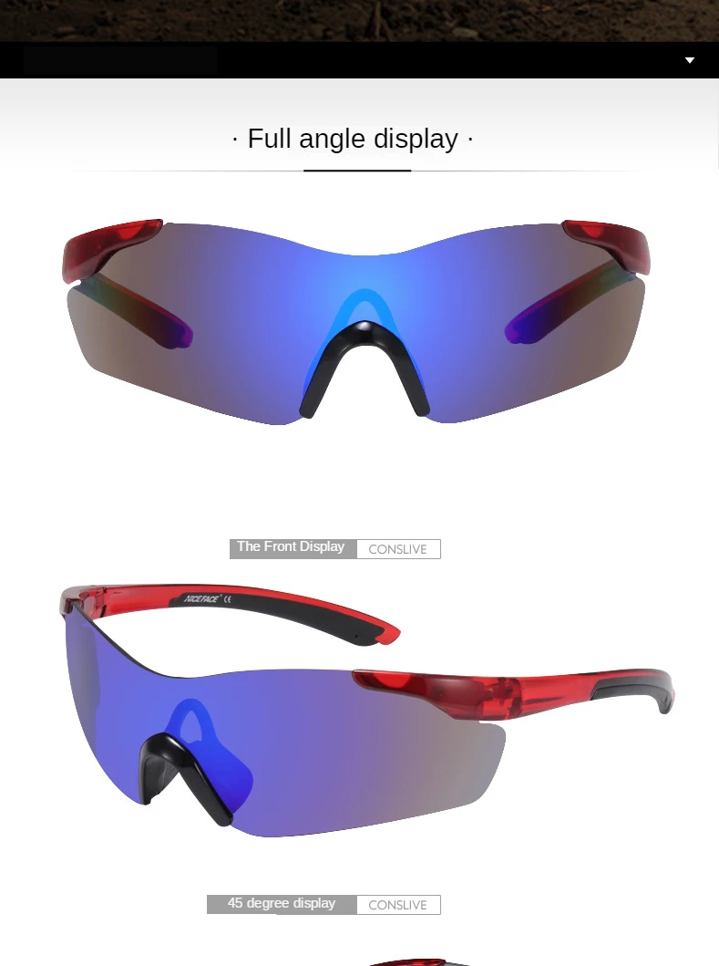 

Outdoor Sports Cycling Photochromic Polarized Sunglasses Mountain Bike Bicycle HD Glasses Men And Women UV400 MTB Sunglasses