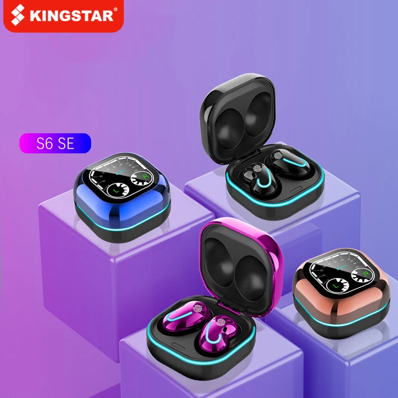 

S6 SE TWS Wireless Earphones Bluetooth Headphones Mini Music Headset Waterproof Stereo Sports Earbuds For Samsung Iphones Xiaomi