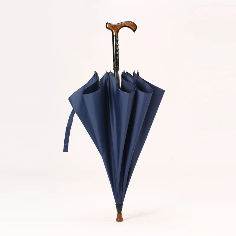 Offerte Ombrelli Creativi Maschili Lusso Per Adulti Affari All'aperto Grandi Ombrelli Antivento Nero Manico Lungo Parapluie Rain Gear EH50U