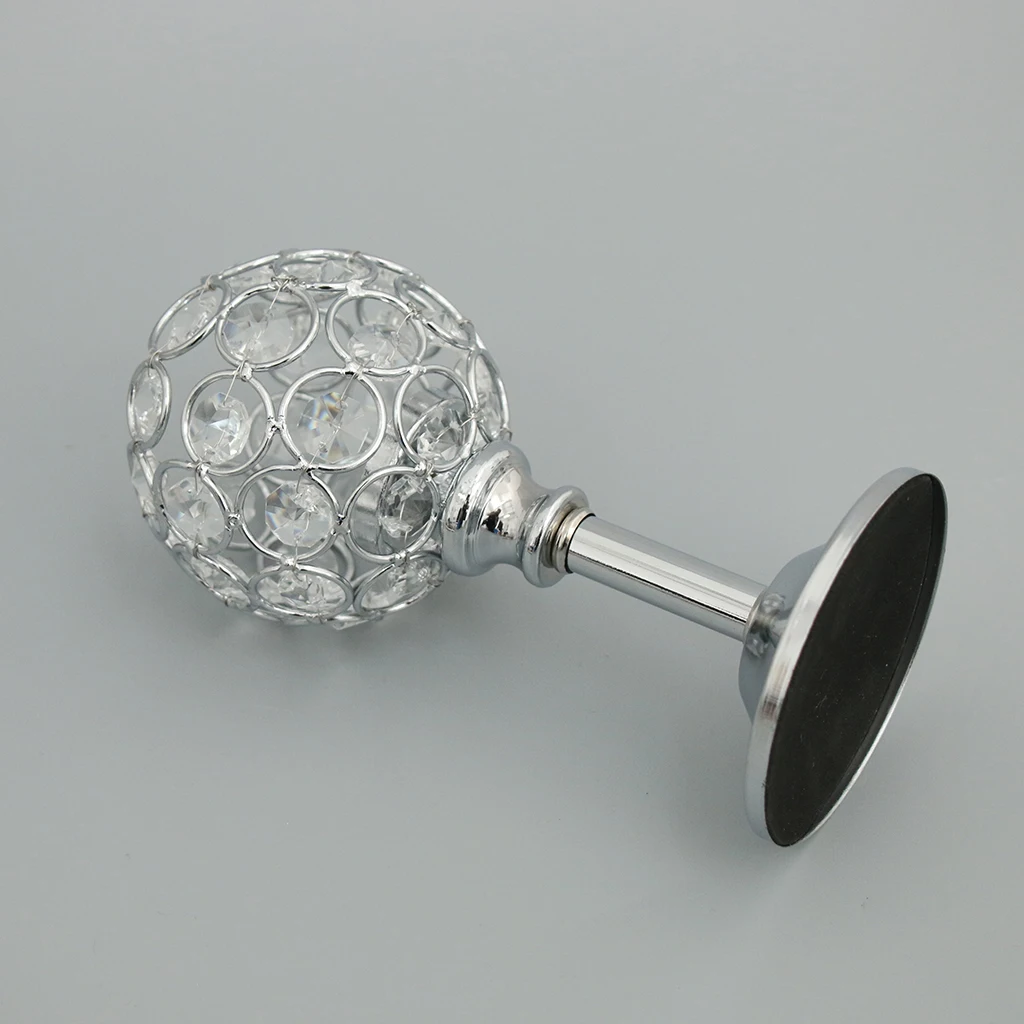 Металлический хрустальный подсвечник Свадебный праздничный Рождественский