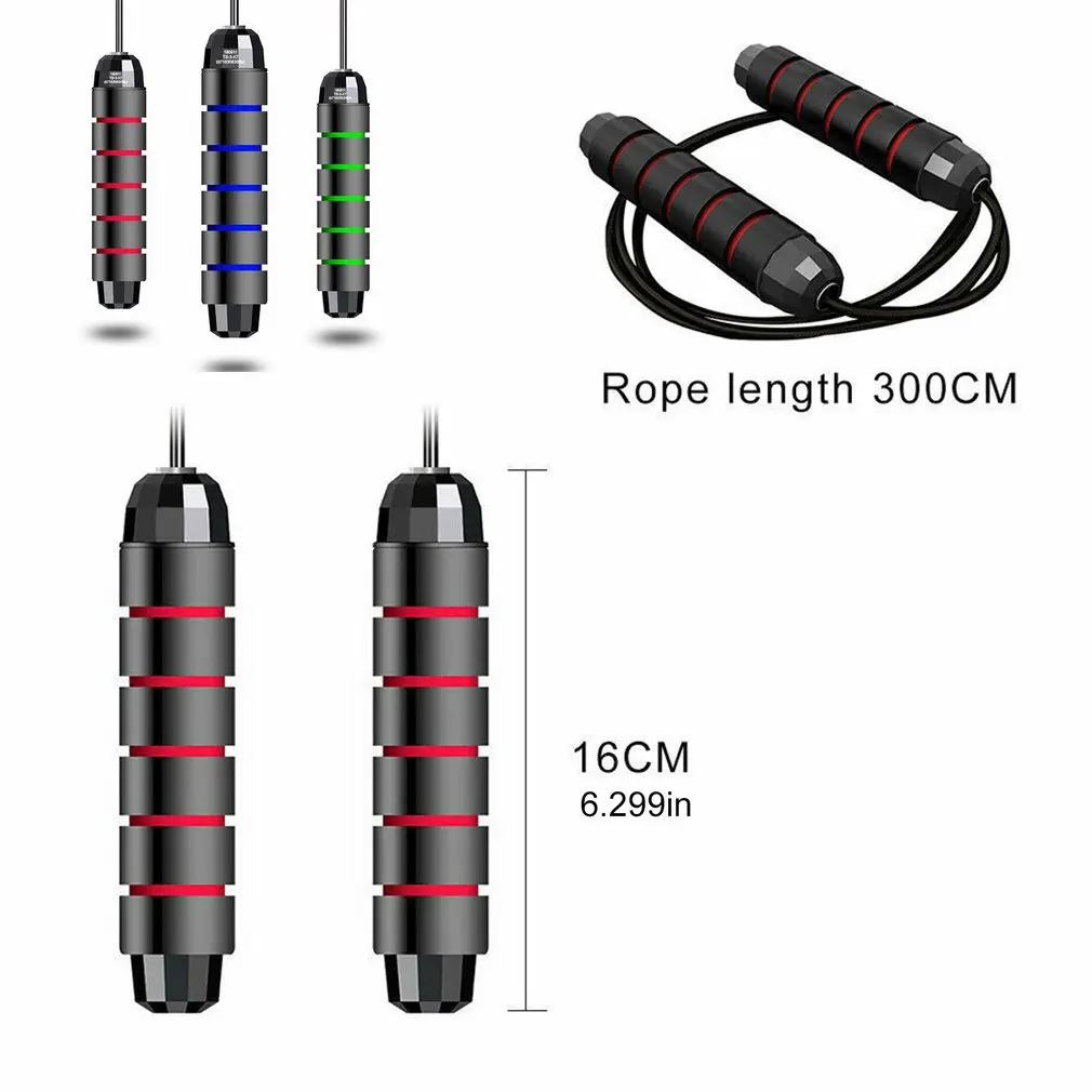 

Jump rope jump rope for fitness steel wire rope weight loss equipment training equipment Fitness wire rope skipping