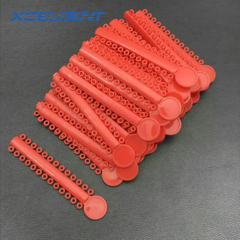 40 шт. палочки 1 упаковка зубная Лигатура Галстуки ортодонтия эластичные резинки