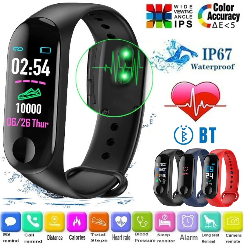 Фитнес браслет с тонометром/оксиметром/монитором сердечного