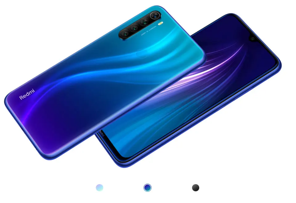 Смартфон Xiaomi Redmi Note 8 с глобальной прошивкой, 64 ГБ, 4 Гб, Восьмиядерный процессор Snapdragon 665, 6,3 дюйма, 48мп, четырехъярусная камера заднего вида, 4000 мАч