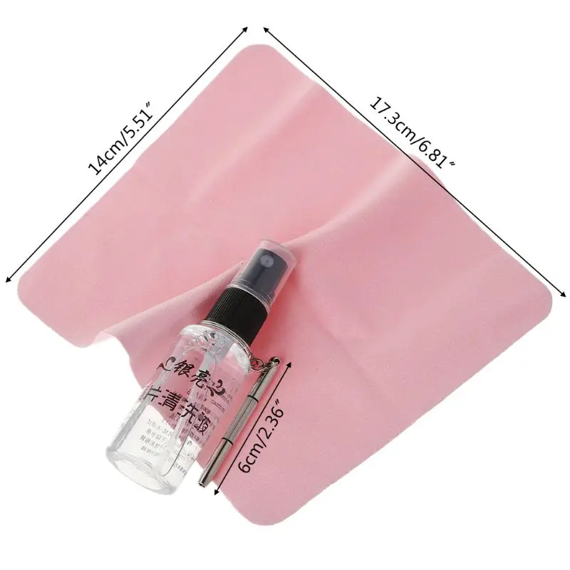 Отвертка для чистки очков набор ремонта 1 шт. отвертка тряпки инструменты