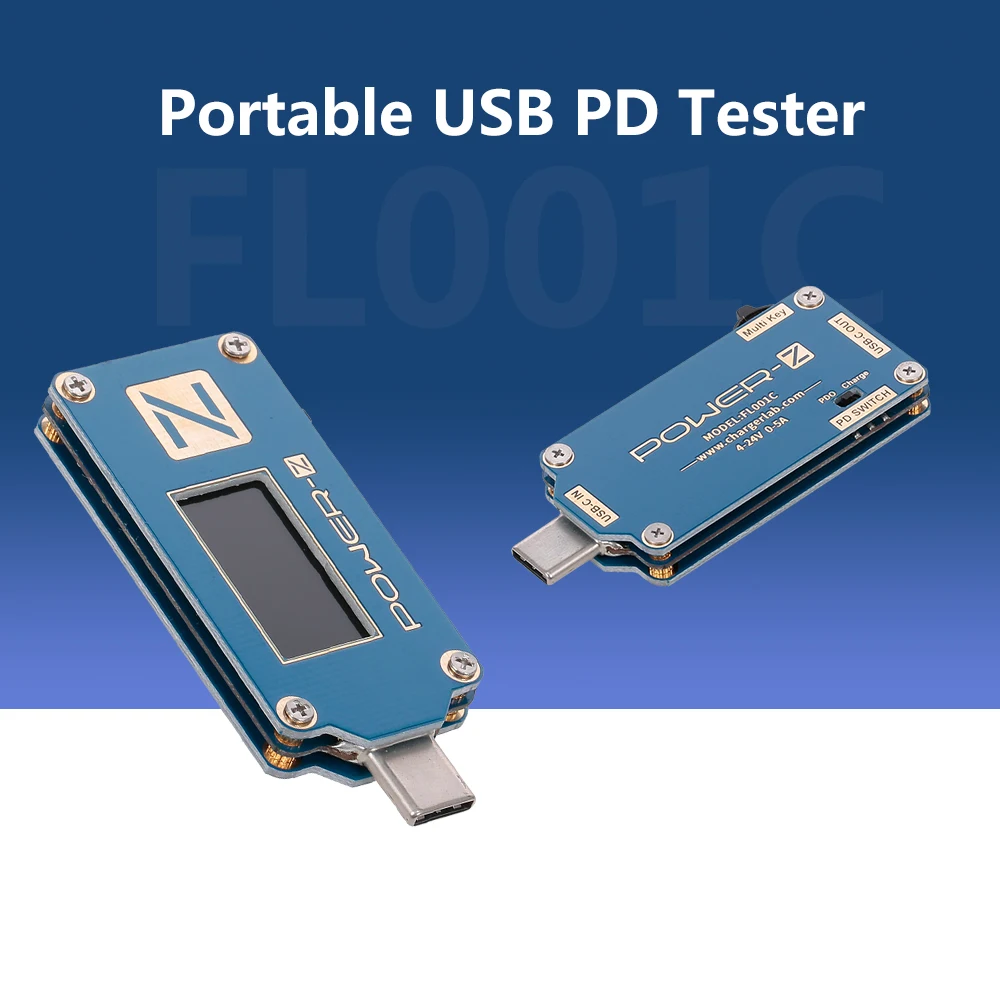 Зарядное устройство LAB power Z PD тестер USB зарядное измеритель напряжения тока Bank