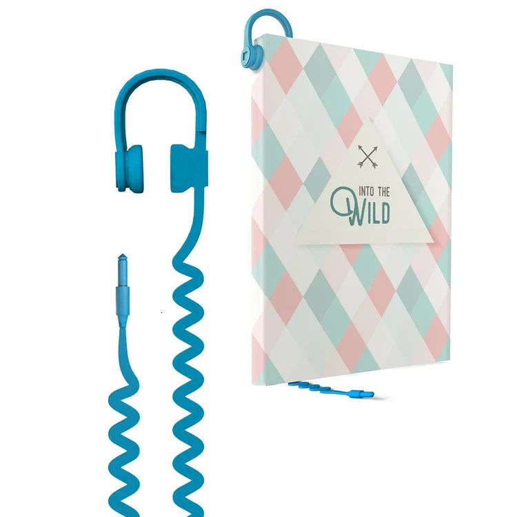 1PCS kawaii headphones style bookmark cute book markers for reading books Promotional Gift Stationery Film Bookmark