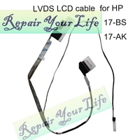 computer cables lvds lcd cable for hp 17 ak 17 bs bs011dx 926519 001 nfl17 lvd ccd display line 30 pins brand new 450 0c707 0001