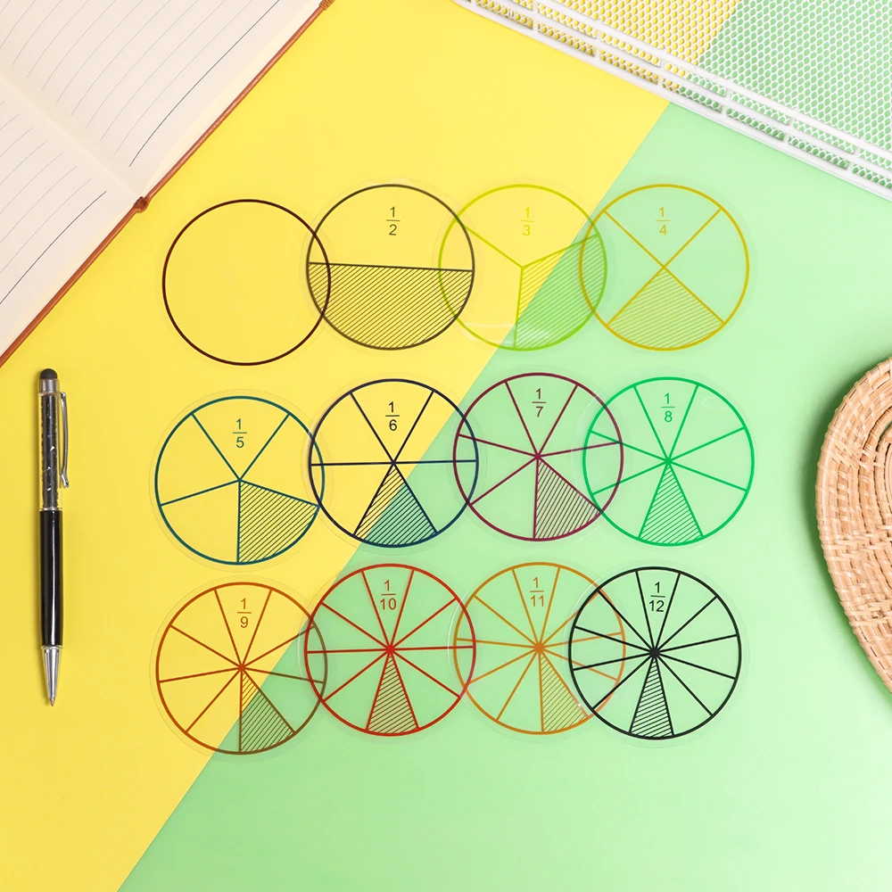 12 шт. в упаковке Пластик балл вопрос демонстратор круглые сложение и вычитание