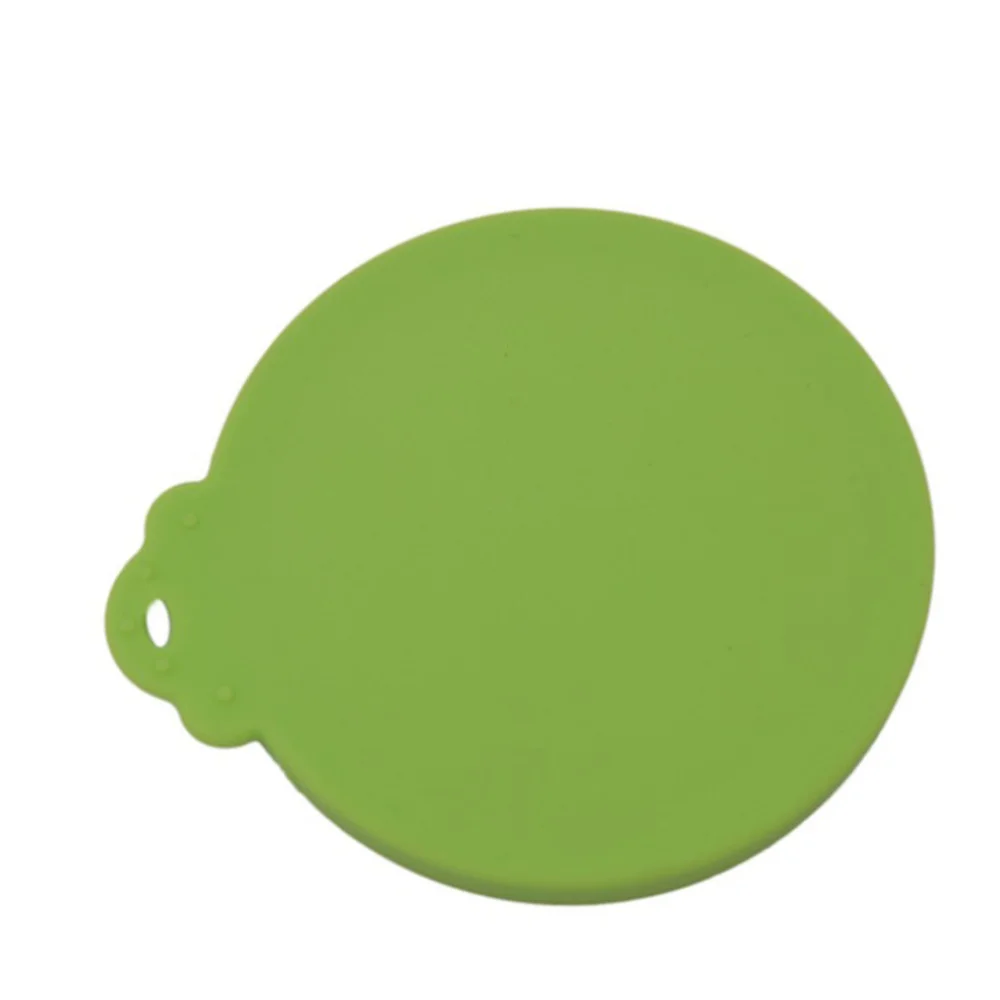 

8pcs Silicone Pet Can Covers Lids Universal Dog Cat Tin Reusable Storage Cap Orange and Green and and Red