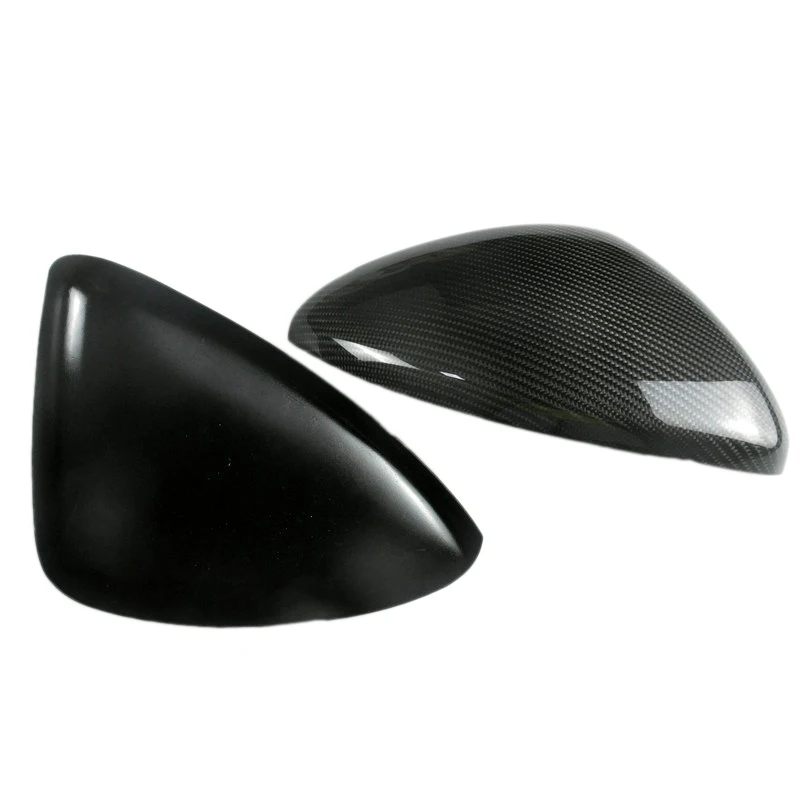 

2Pcs Car Carbon Fiber Side Rear View Mirror Cover Trim For-Porsche Panamera 2017-2020