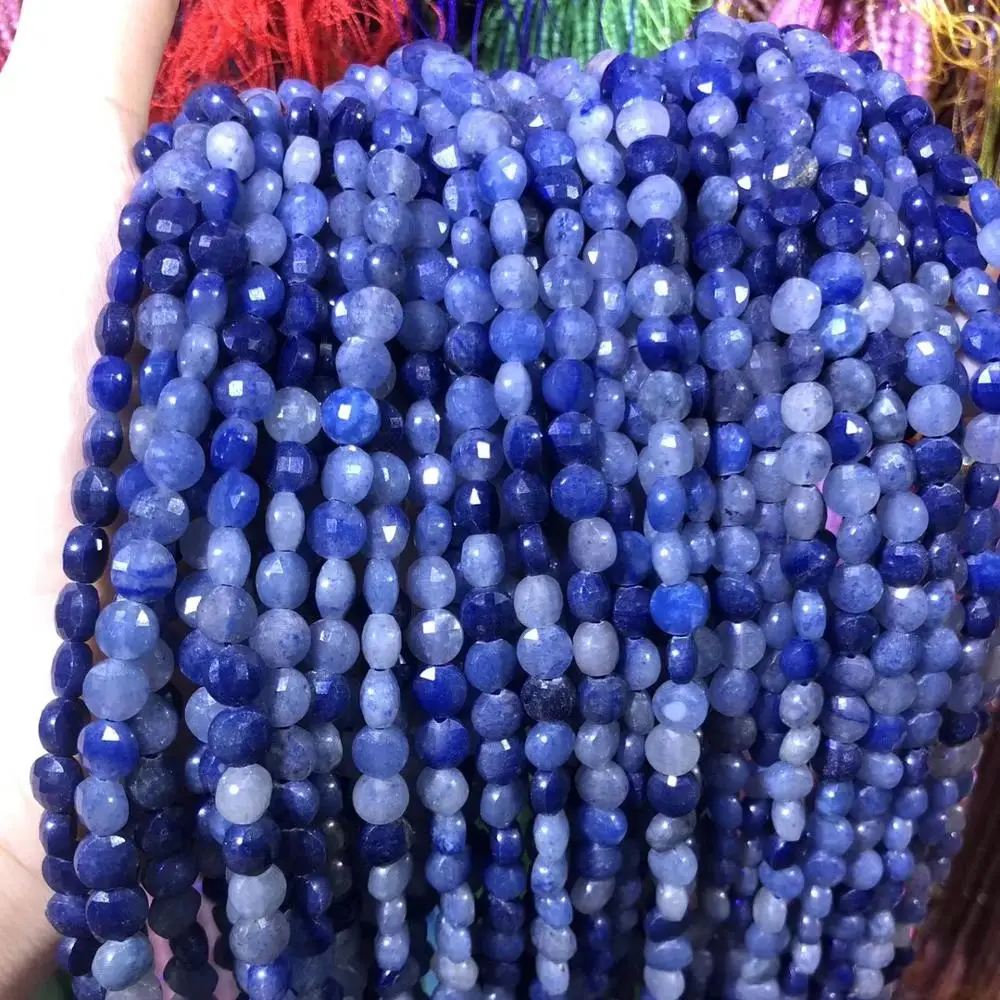 

Natural Stone Beads Section Circular Punch Loose Beads For Jewelry Making DIY Necklace Bracelet Earrings Ring Anklet Accessory