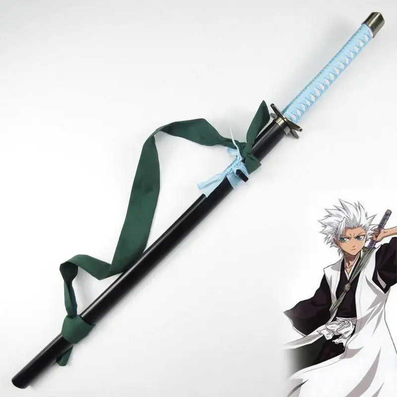 Bleach Espada Деревянный Нож Меч оружие игрушки Косплей Hitsugaya Toushirou вооруженная Катана