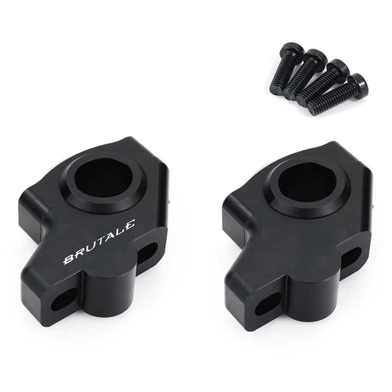 

Fit For MV AGUSTA Brutale 1090 RR 2010-2019 22mm 7/8" Motorcycle CNC Offset Handlebar Risers Back Moved Raised Extend