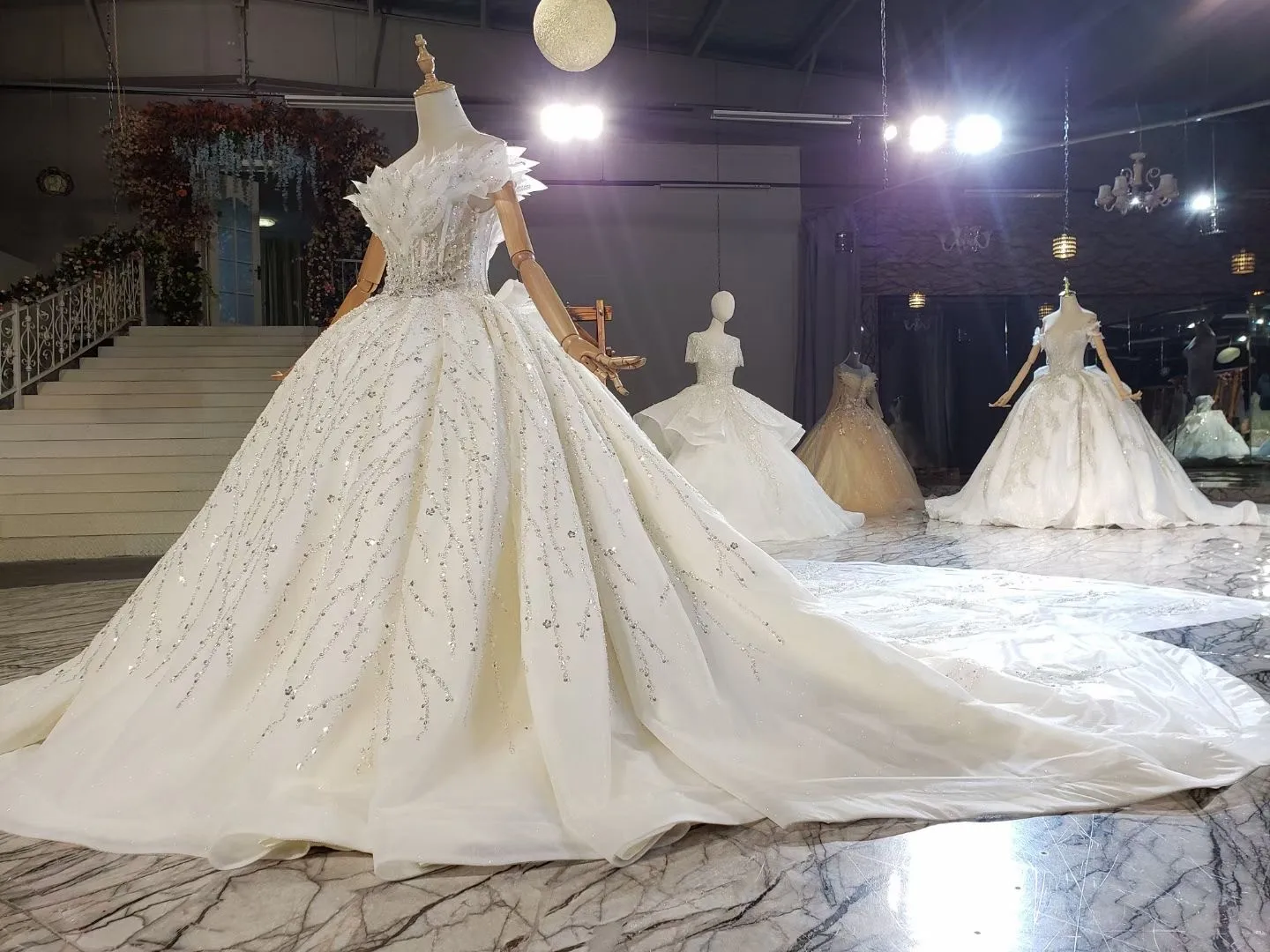 

Vintage Vestidos De Novia Casamento 2021 Bridal Gowns Ball Gown Lace Applique Wedding Dress Robe De Mariee Trouwjurk