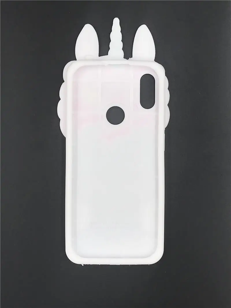 

Cute 3D Cartoon sexy Eyelash Pink unicorn Soft Silicon phone Cover Case For Huawei Y5 Y6 Pro Y6 Prime 2019 Honor 8A phone Case