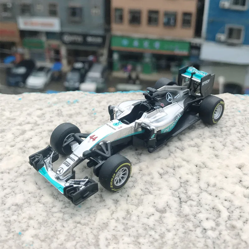 Bburago 1:43 2019 W10 #77 #44 W07 #6 F1 гоночная Формула автомобиль статическая имитация литый