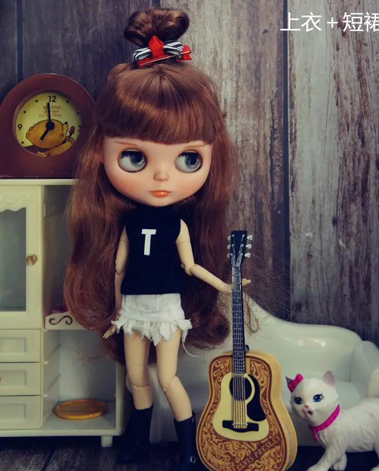 Кукла Blythy одежда ручной работы для 1/6 кукольных нарядов модная кукольная кукол