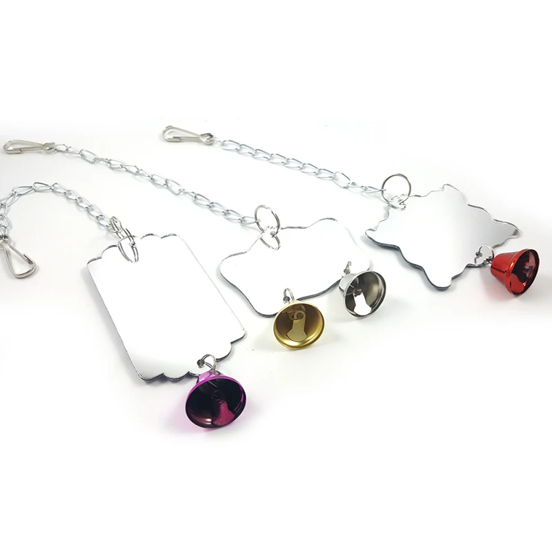 Новое поступление игрушки зеркала с одним лицом и забавной птицей зеркало