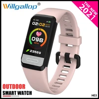 willgallop h03 smart watch ecg ppg hrv display heart rate monitor sports bracelet activity tracker wristband fitness tracker
