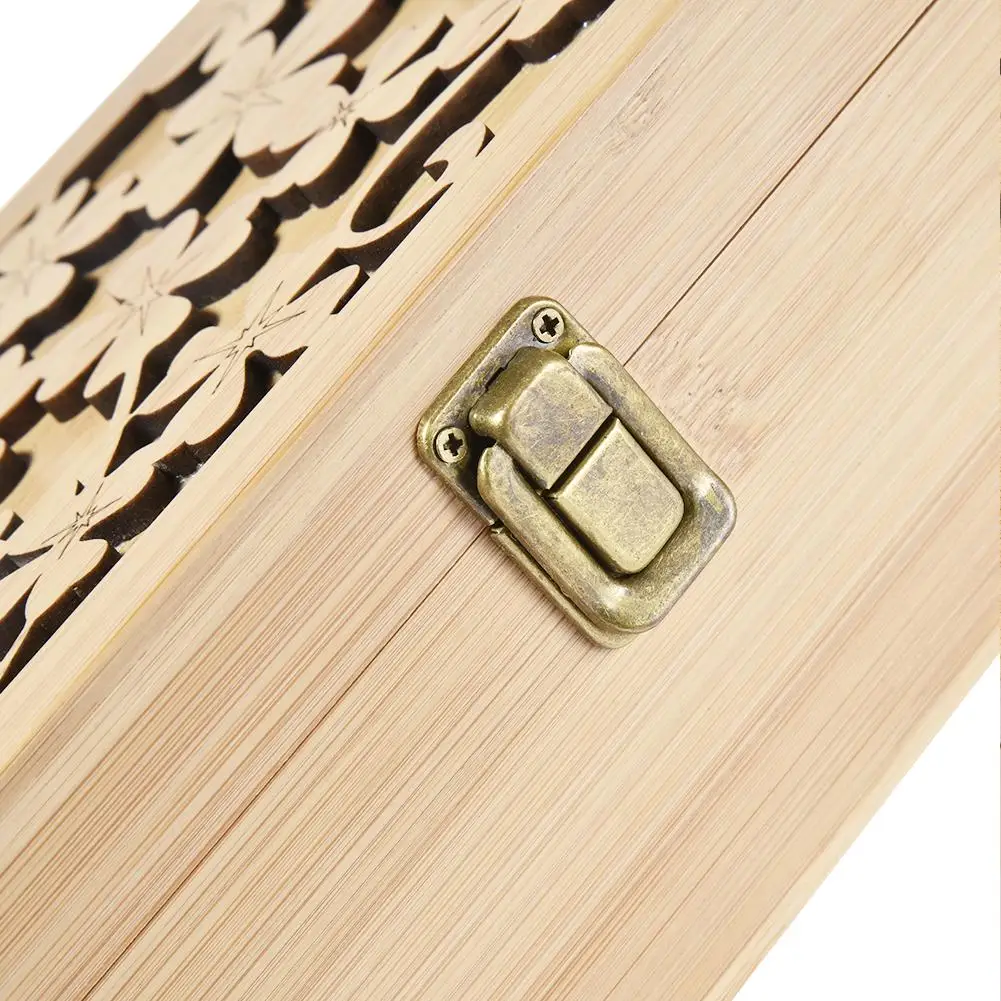 

Wood Storage Box Case 24 Slots Essential Oil Bottle Wood Aromatherapy Organizer 5ml 10ml 15ml+1 Large Slot for 118ml 60ml 1-4 oz