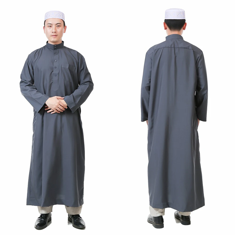 Мусульманская одежда djellaba qamis homme Арабская мусульманская Пакистан джубба Тобе