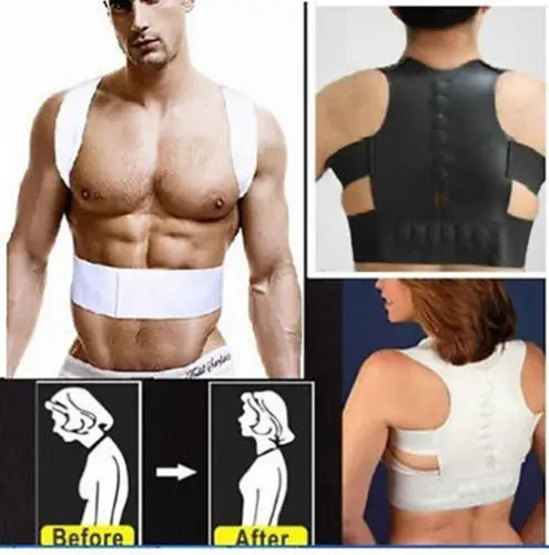 Корректор осанки для магнитной терапии фиксатор плеча спины поддержка пояса