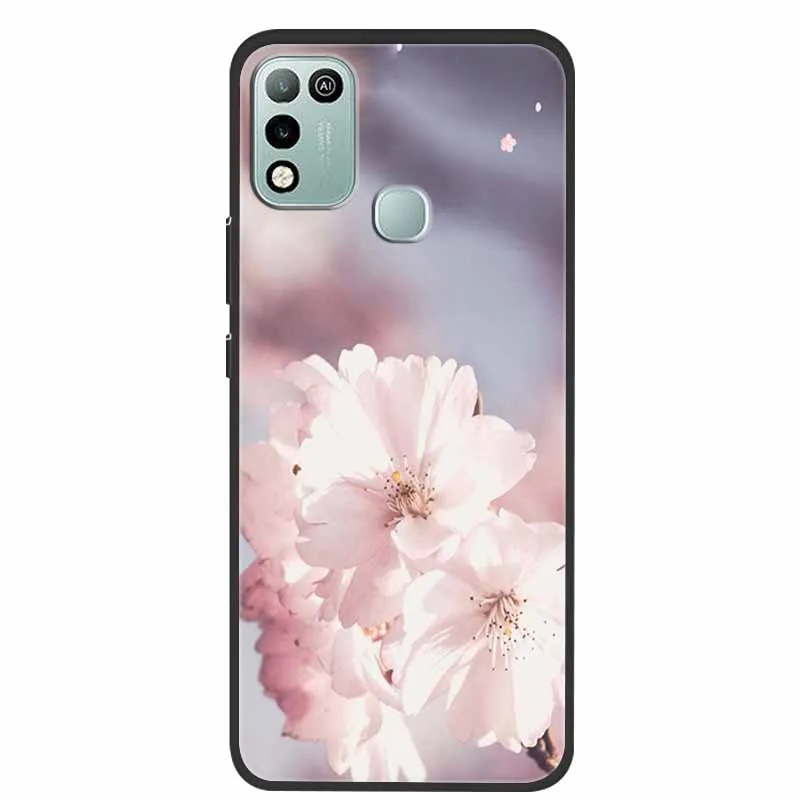 case for infinix hot 10 play luxury silicone tpu soft phone cover for infinix hot 10 play x688c funda fashion shell coque bumper free global shipping