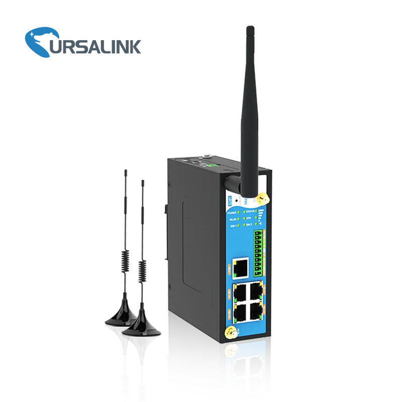 

UR72 Hot Sale Industrial 4G LTE GSM Wireless Wi-Fi Router with Telit Module