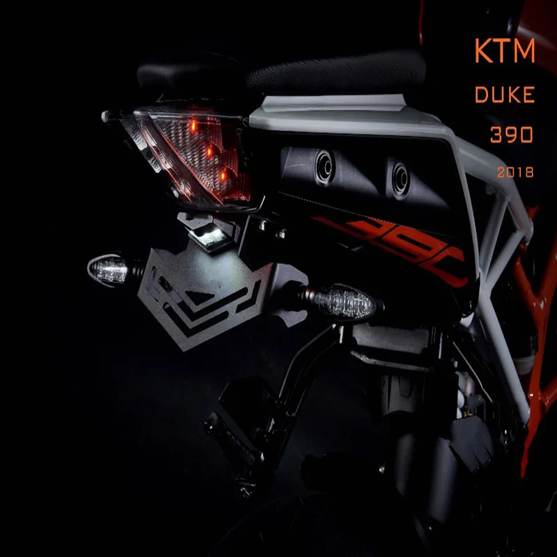 Для KTM DUKE 390 2018-2019 duke Аксессуары для мотоциклов лампа установки номерного знака |