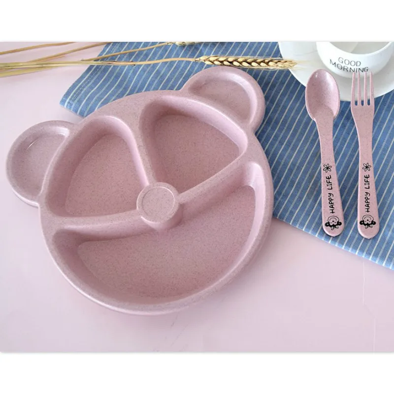 Детский коврик из пшеничной соломы присоска для детей|Блюдца и тарелки| |