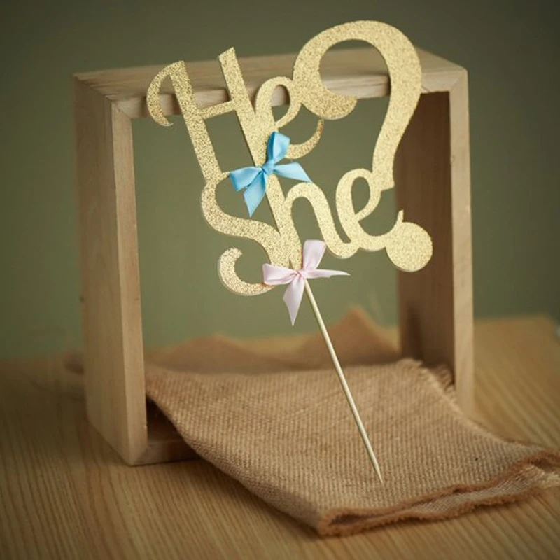 Топперы для торта маленьких девочек и мальчиков флажки детей на день рождения