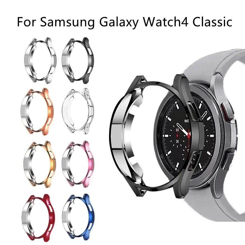 

Мягкий защитный чехол из ТПУ для Samsung Galaxy Watch 4 Classic, 46 мм, 42 мм