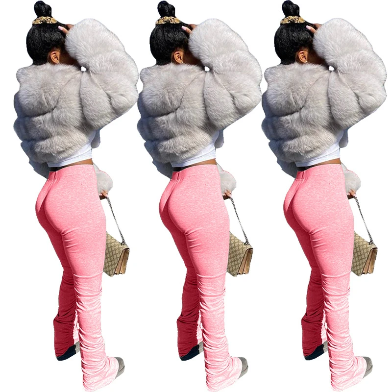 Женские леггинсы с рюшами 2020|Брюки| |