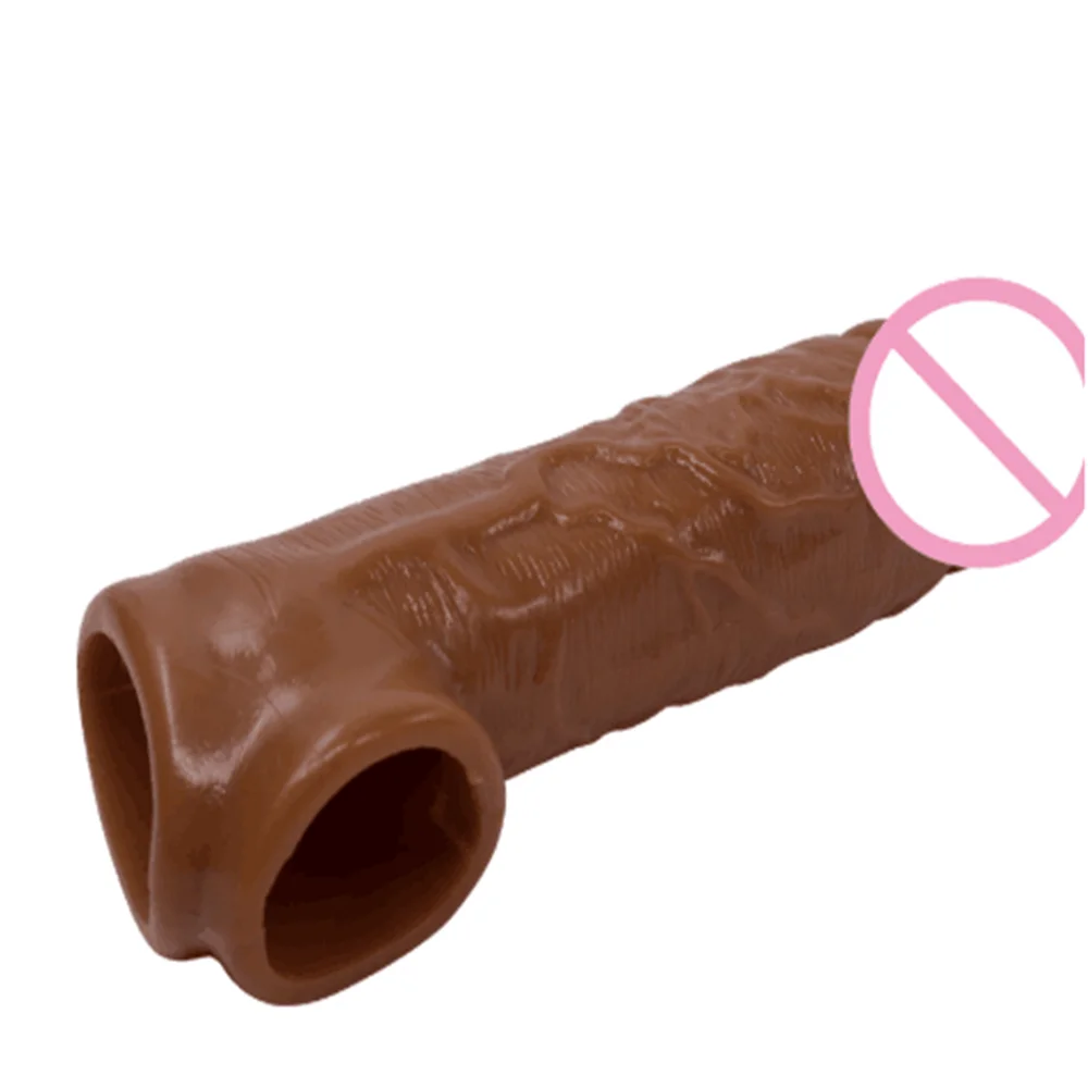 Многоразовые презервативы для увеличения мужского пениса интимные товары