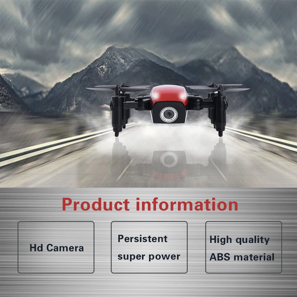 S9M HD камера Скорость Регулируемый 4CH 6-Axis Gyro 720P удержания высоты 4CH 6-Axis Gyro HD 720P складной Hover S9HW S9