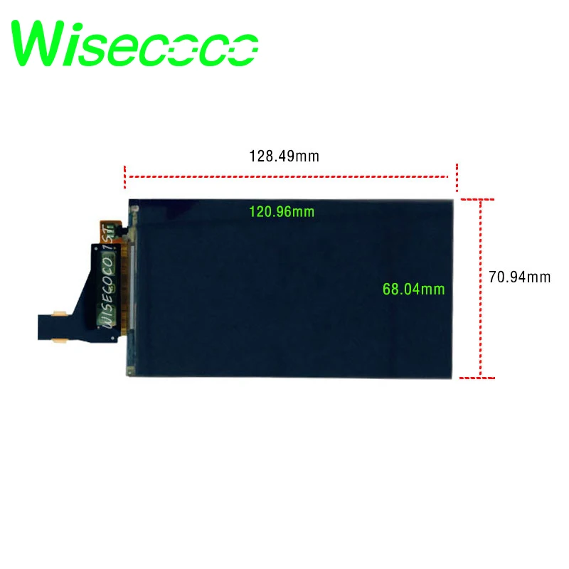 5 дюймовый 2K ЖК экран 2560x1440 LS055R1SX03 для Photon Wanhao D7 светоотверждаемая панель дисплея 3D