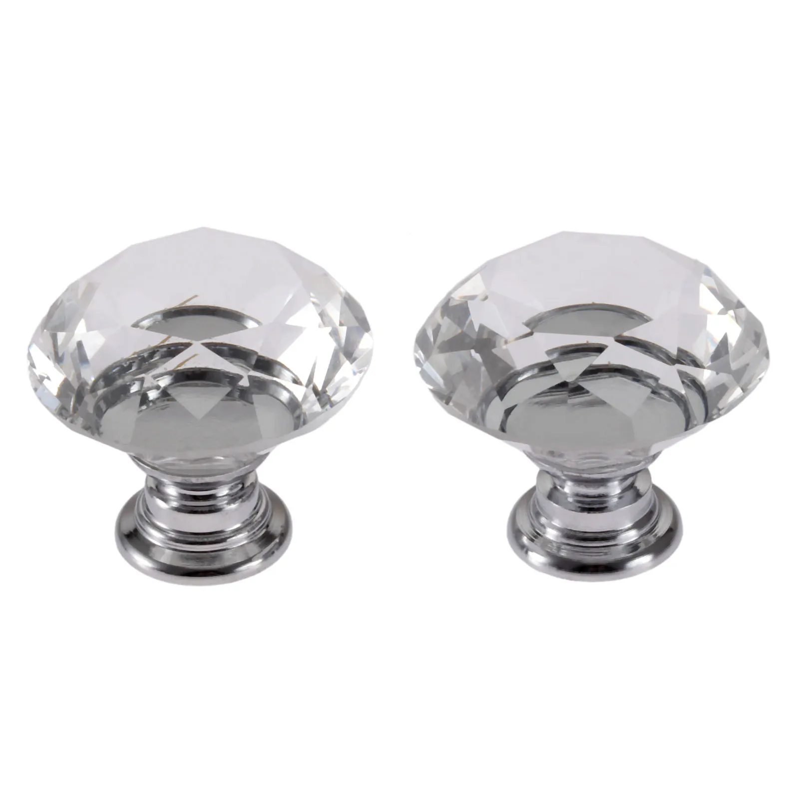 2 шт. стеклянные ручки для дверей шкафов 30 мм|Ручки шкафов| |