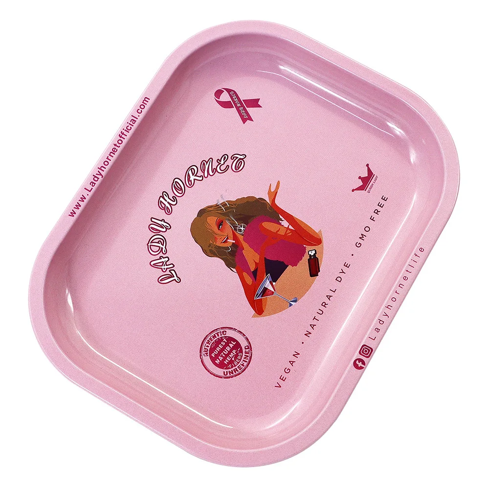 

Girly Cigarette Rolling Tray FOR GIRLS-7.1" X 5.5" Travel Size